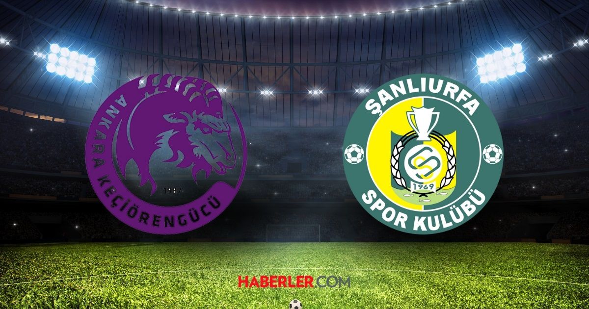 Keçiörengücü - Şanlıurfaspor maçı İZLE! Keçiörengücü Şanlıurfaspor maçı nasıl izlenir?