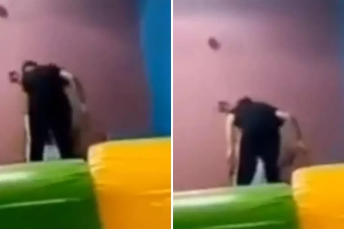 Otizmli çocuğa spor salonunda şiddet