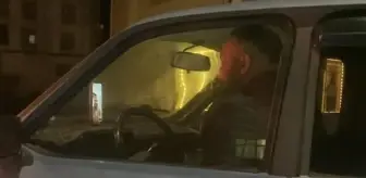 Seyir halindeyken görüntülü sohbet eden sürücüye 5 bin 327 lira ceza