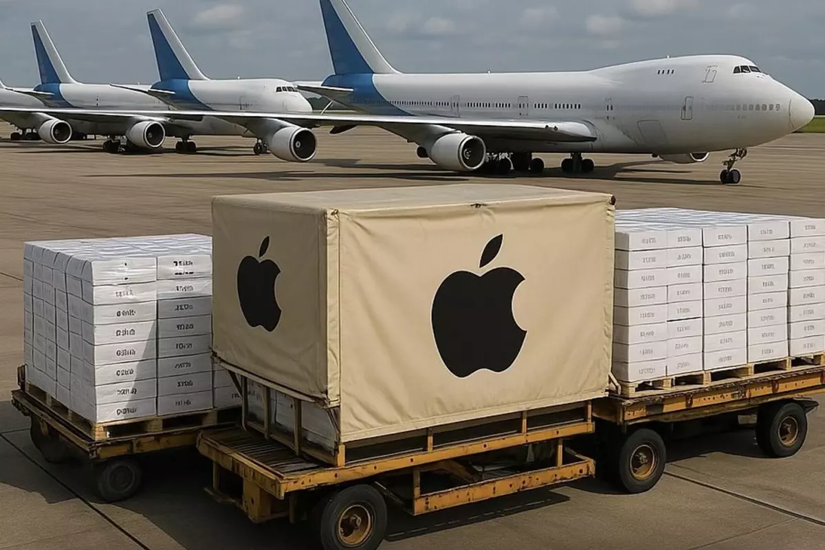 Apple, gümrük vergilerinden kaçınmak için 5 uçak dolusu iPhone’u ABD’ye transfer etti
