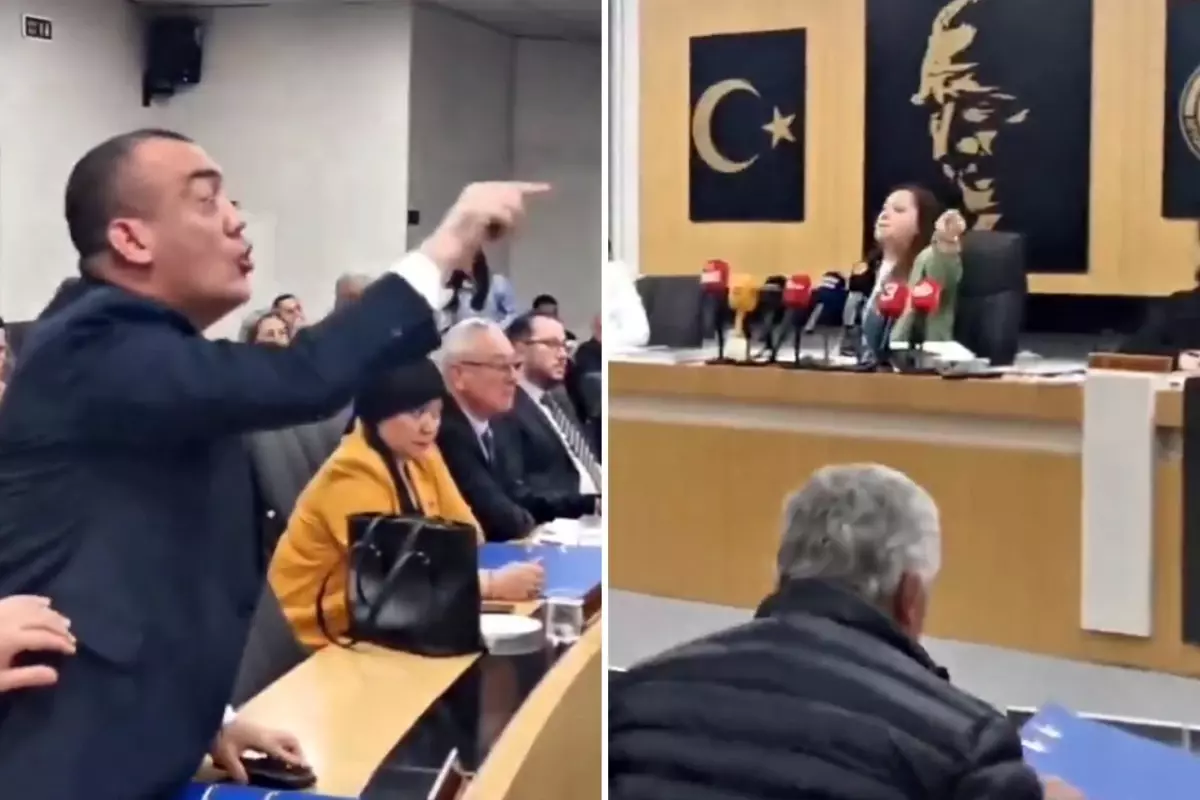 Burcu Köksal, AK Partili ismi salondan kovdu: Zabıta müdürü, çıkar bunu dışarı