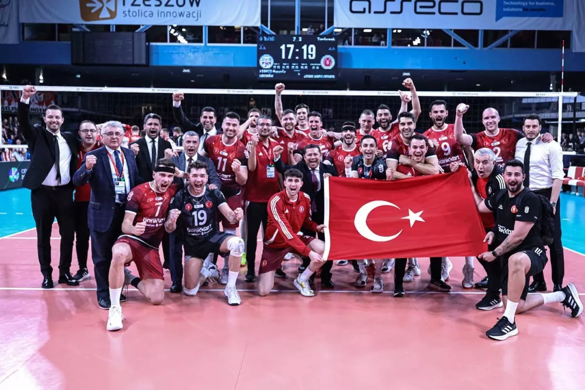 Kulüp tarihinde bir ilk! Ziraat Bankkart, CEV Kupası'nda şampiyon oldu