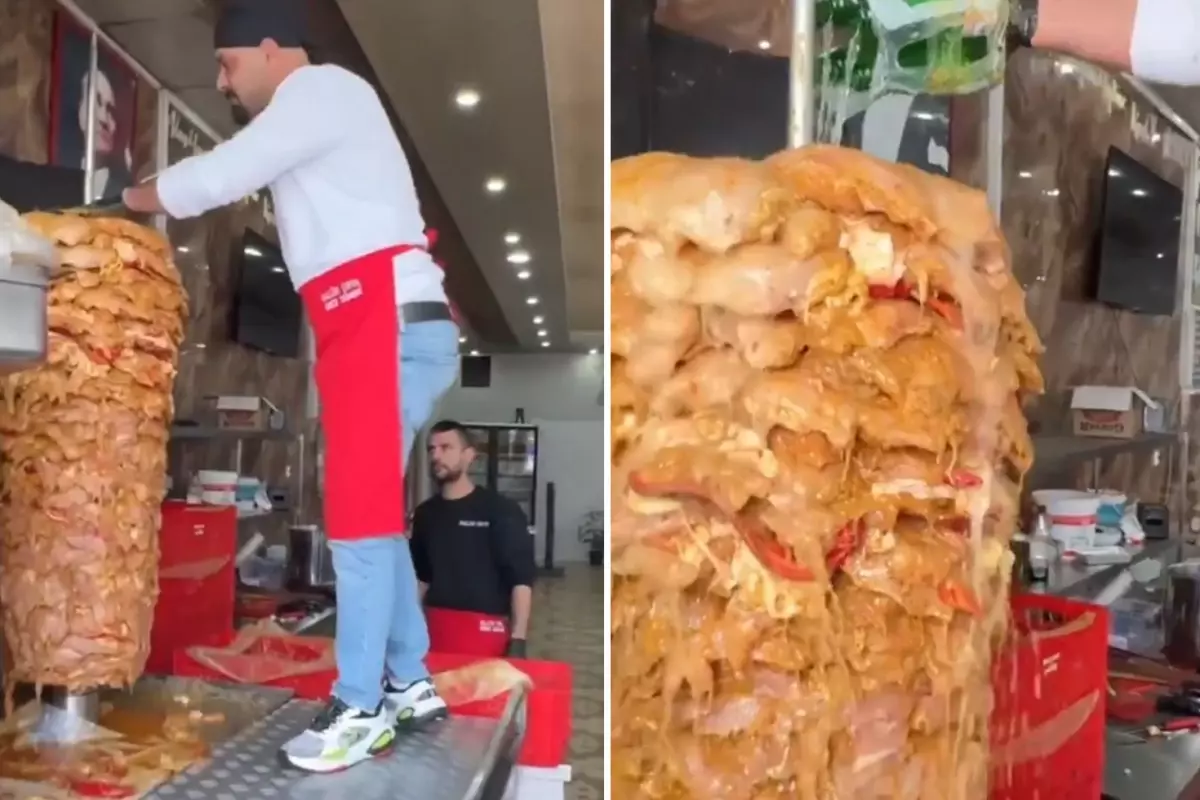 Yaptığı rezilliği şov diye sunan dönerciye tepki yağıyor