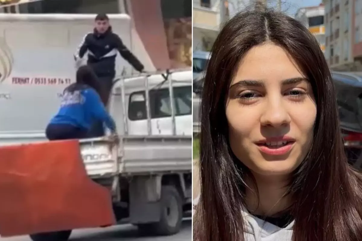 3 erkeğe direnen kasiyer kız meydan okudu: Bizi kim alabilir