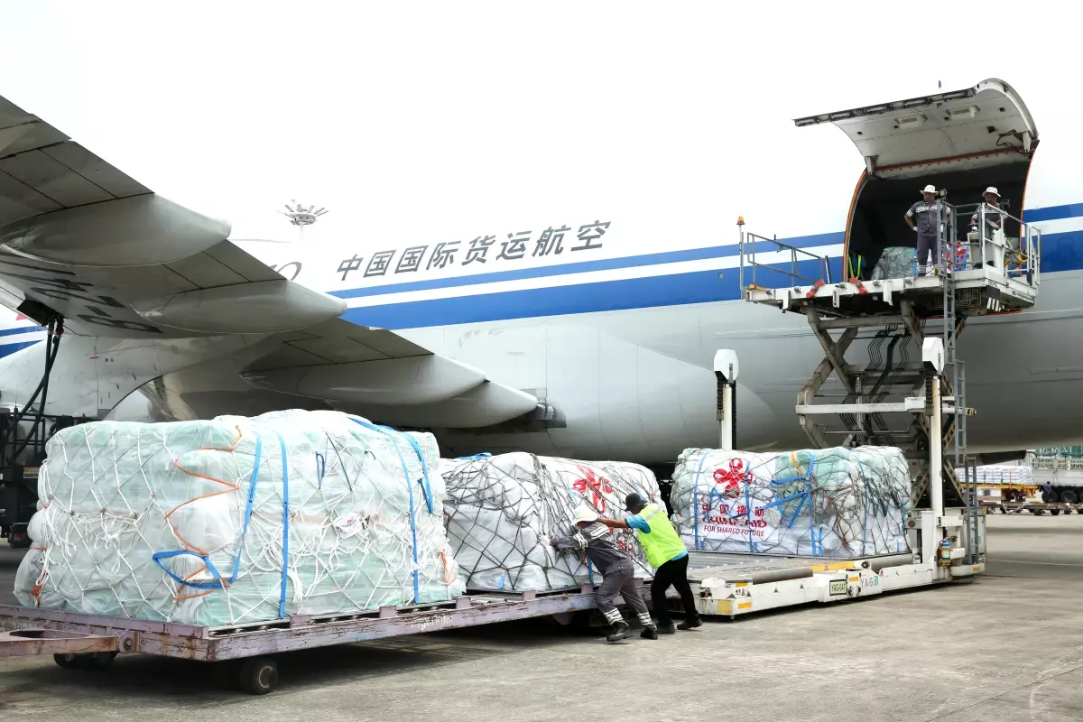 Çin'den Myanmar'a 91 Tonluk İnsani Yardım