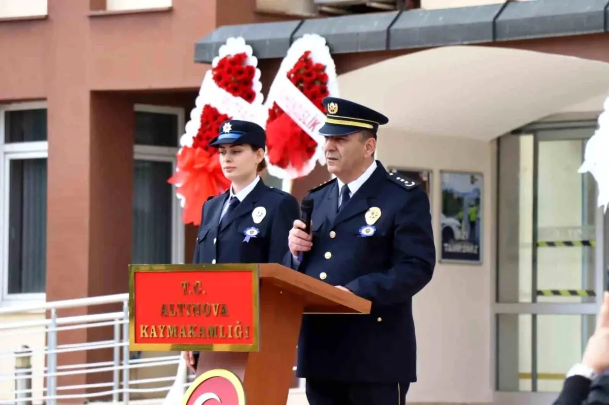 Altınova'da Polis Haftası coşkuyla kutlandı