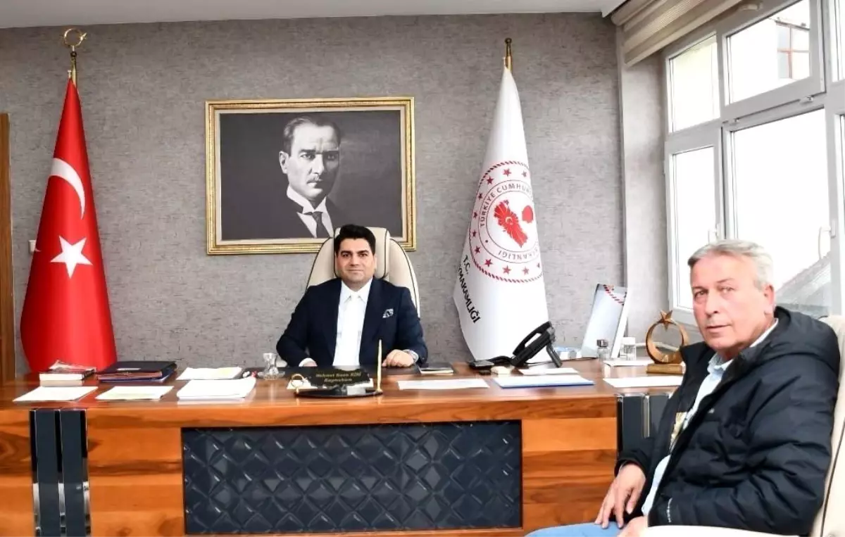 Oltu Muhabiri Dursun Murat Aydın'dan Olur Kaymakamı'na Ziyaret