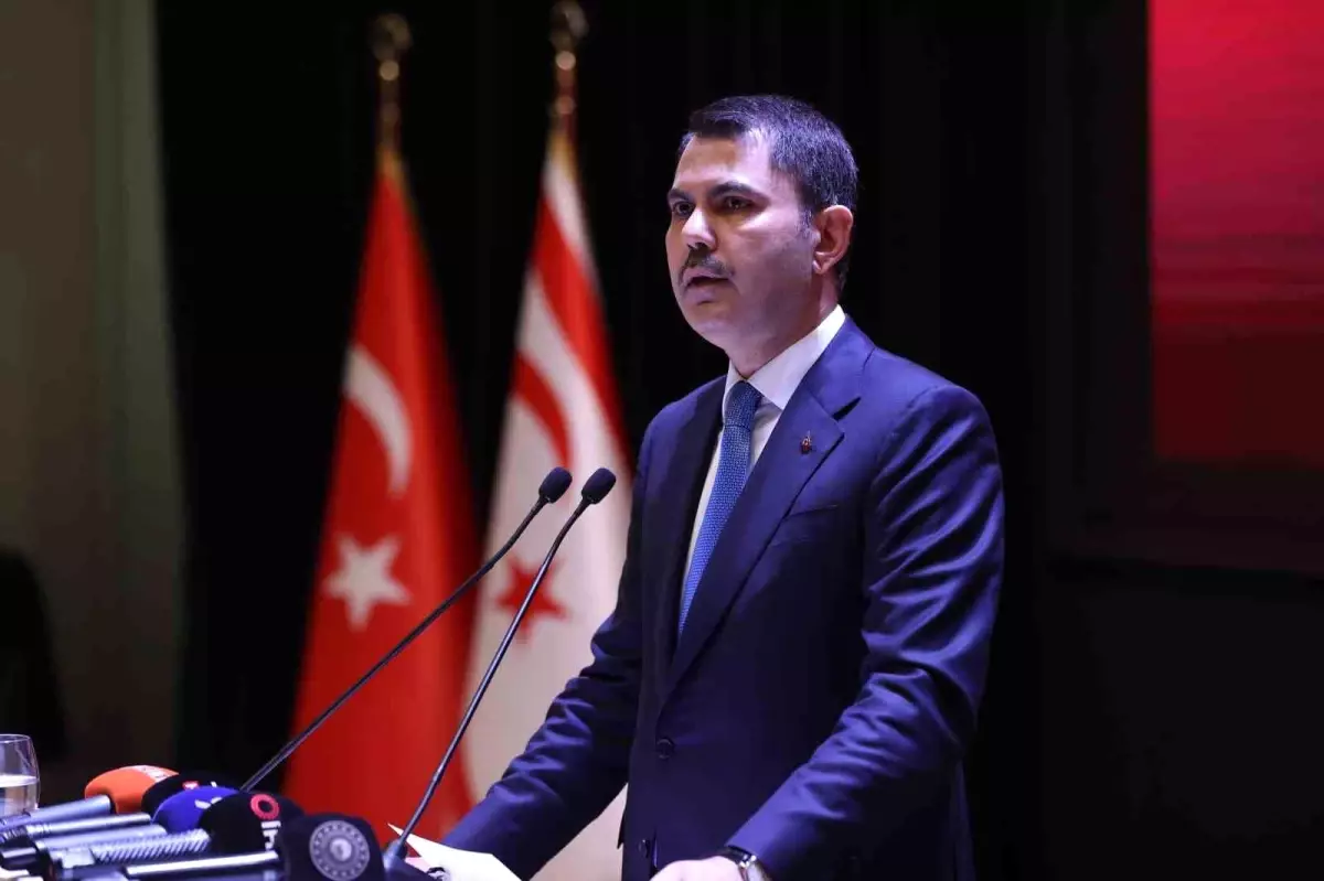 Bakan Kurum: "Kıbrıs Türk halkının gelecek 100 yılını garanti altına alacak Master Planımızı hayata geçireceğiz"