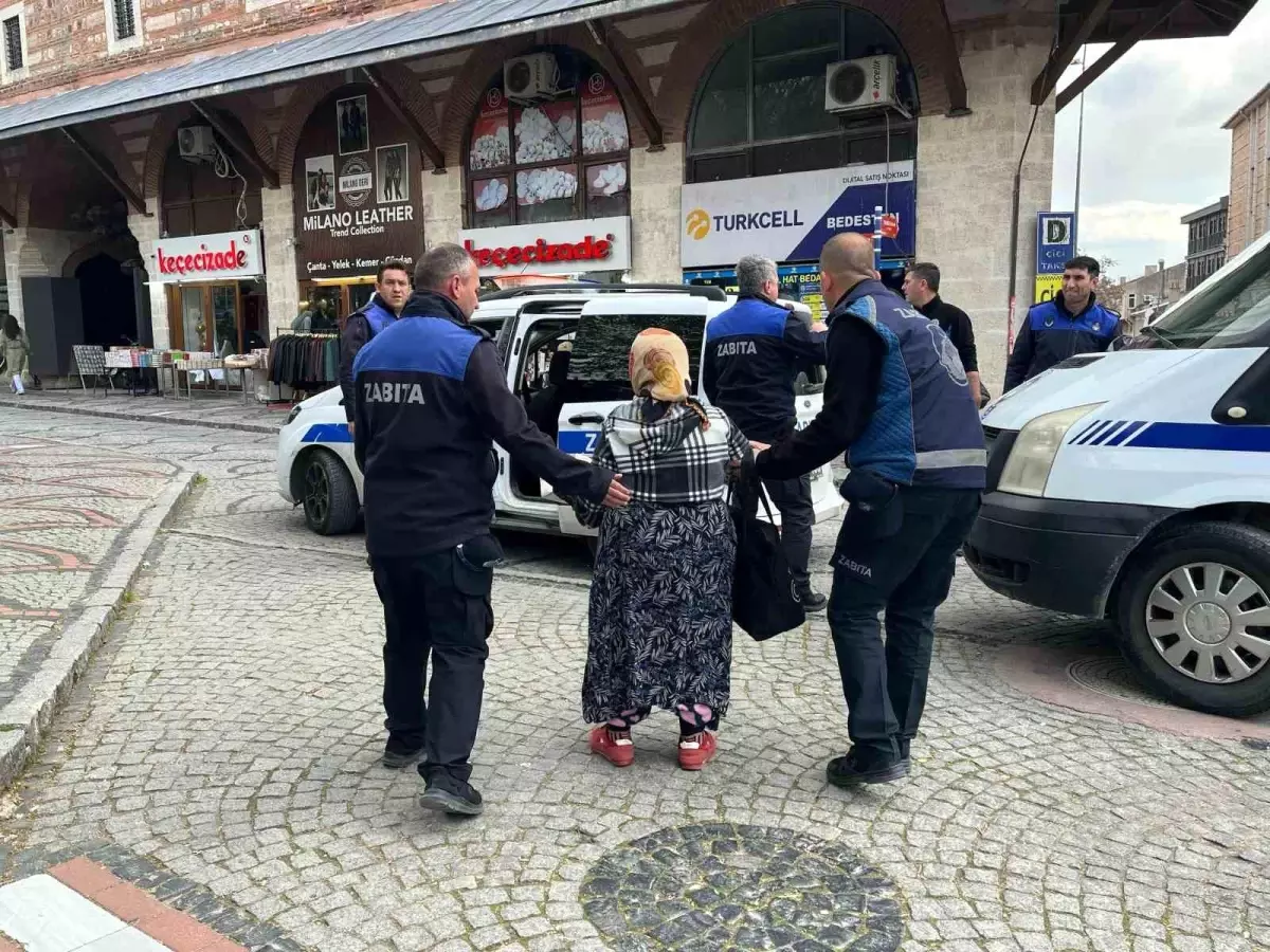 Edirne'de Zabıta Denetimleri: Yolu İşgal Edenler ve Dilenciler Hedefte