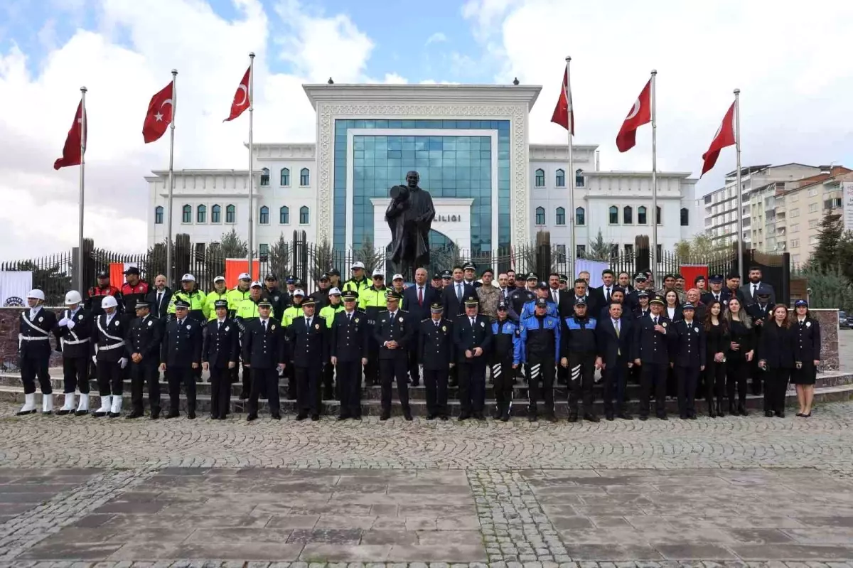 Elazığ'da Türk Polis Teşkilatı'nın 180'inci kuruluş yılı kutlandı