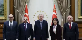 Cumhurbaşkanı Erdoğan ile DEM heyeti arasında 1.5 saat süren görüşme