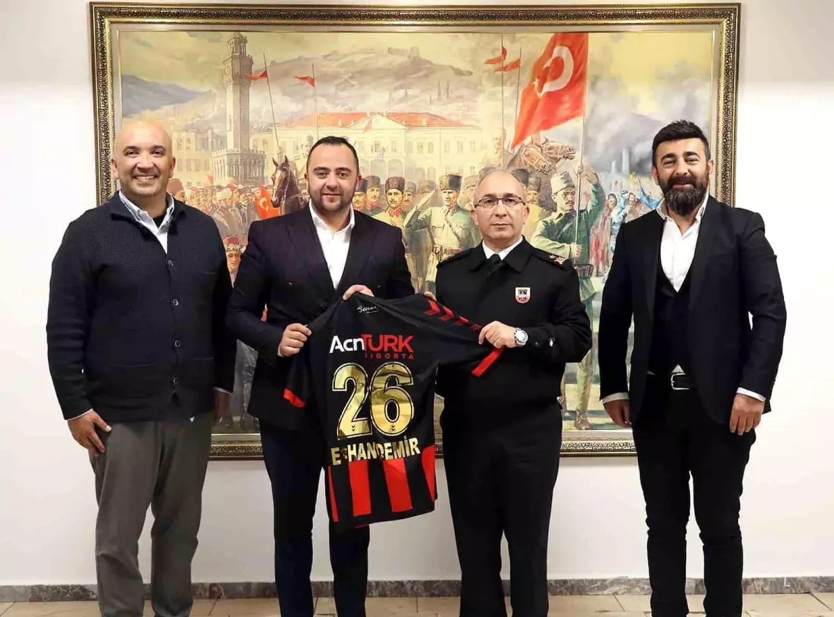 Eskişehirspor'dan Jandarma Komutanına Ziyaret