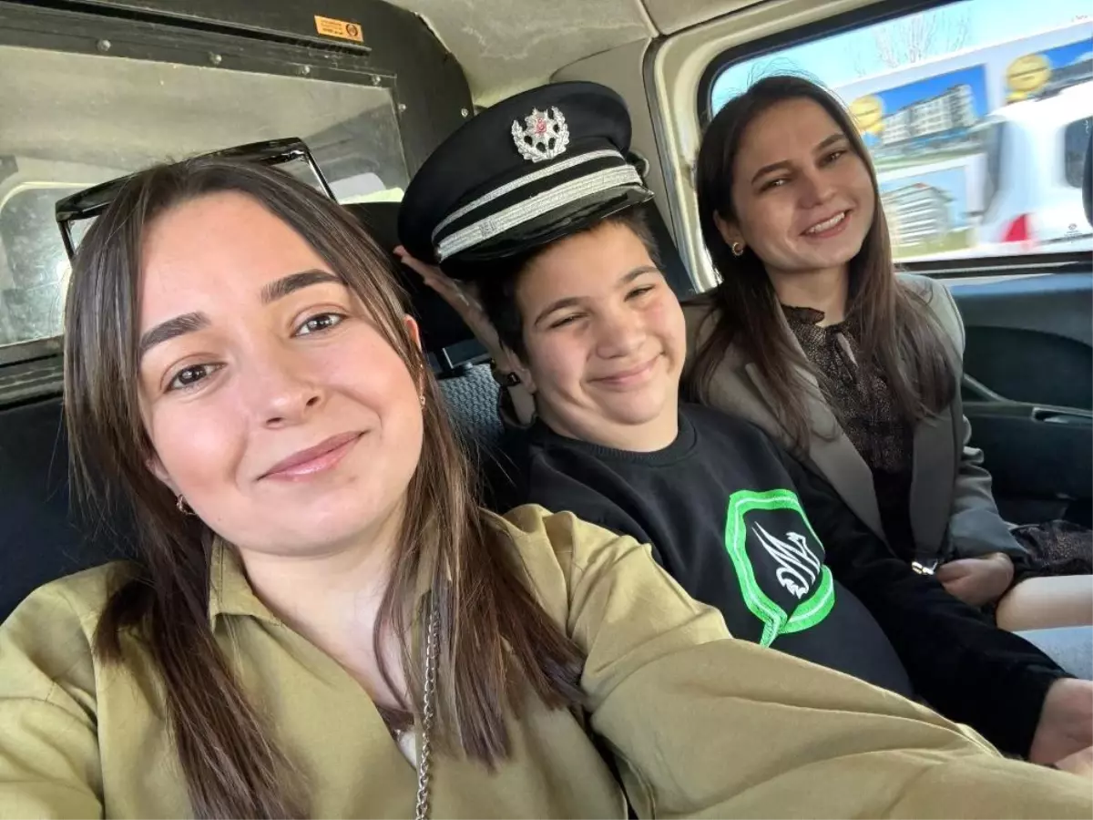 Gazipaşa'da Özel Öğrencilerden Polis Haftası Ziyareti