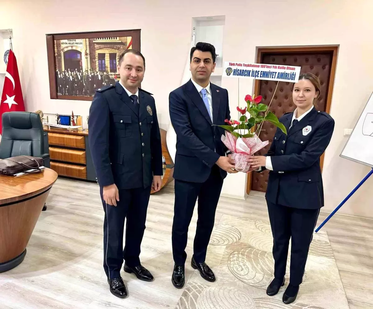 Hisarcık'ta Türk Polis Teşkilatının 180. yılı etkinlikleri
