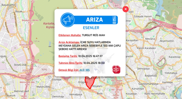 İstanbul İSKİ su kesintisi! 10-11 Nisan İstanbul'da su kesintisi ne zaman bitecek, sular ne zaman gelecek?