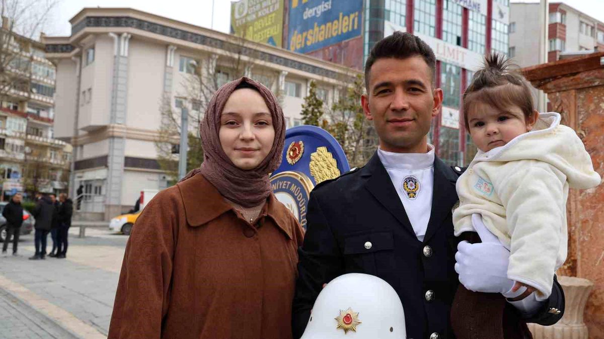 Kırşehir'de Polis Teşkilatı'nın 180. Yılı Kutlandı, 9 Aylık Beren Bebek İlgi Odağı Oldu