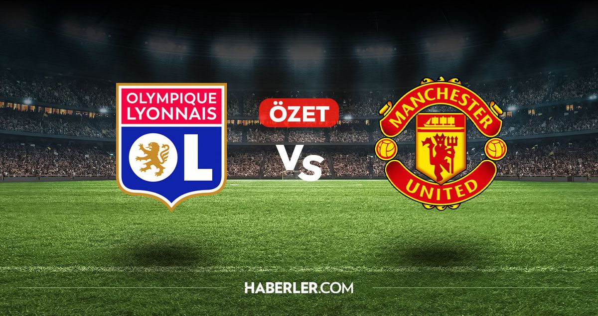 Lyon Manchester United maç özeti ve golleri! (VİDEO) Lyon Manchester United geniş özeti! Golleri kim attı, maç kaç kaç bitti?