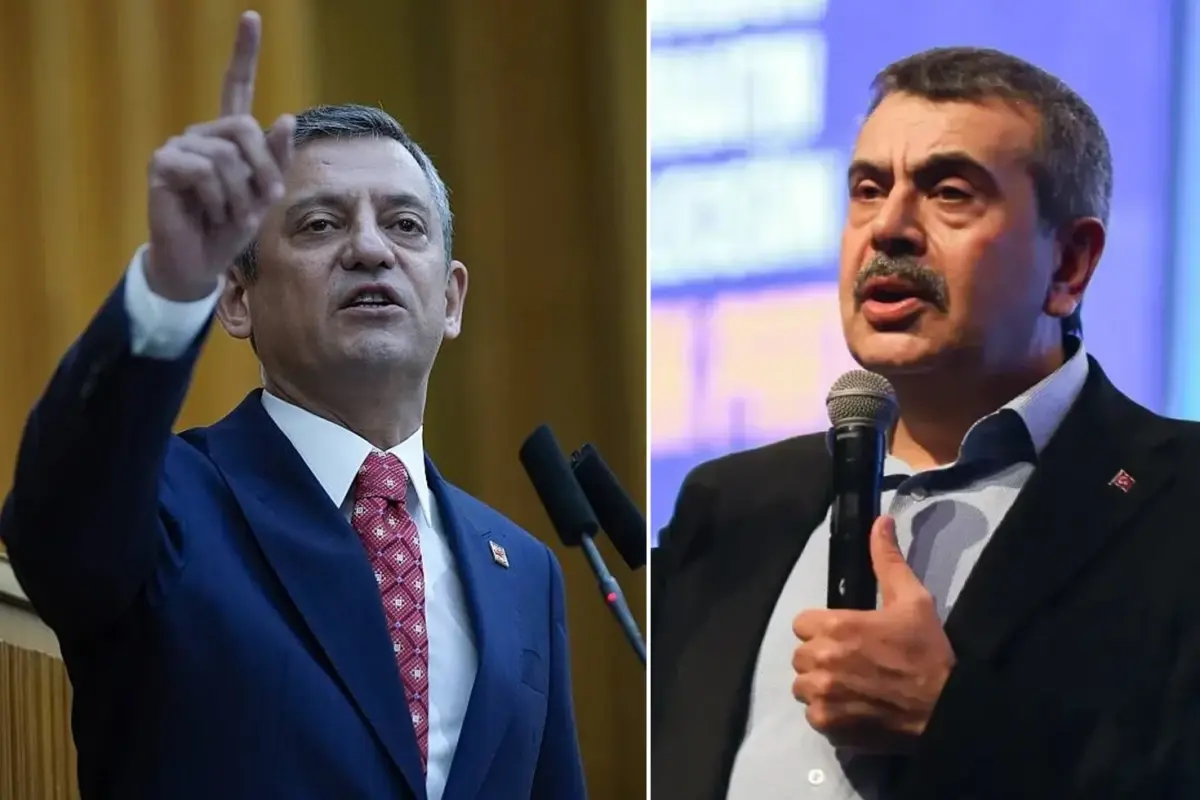 Özgür Özel'den Bakan Tekin için çok sert sözler