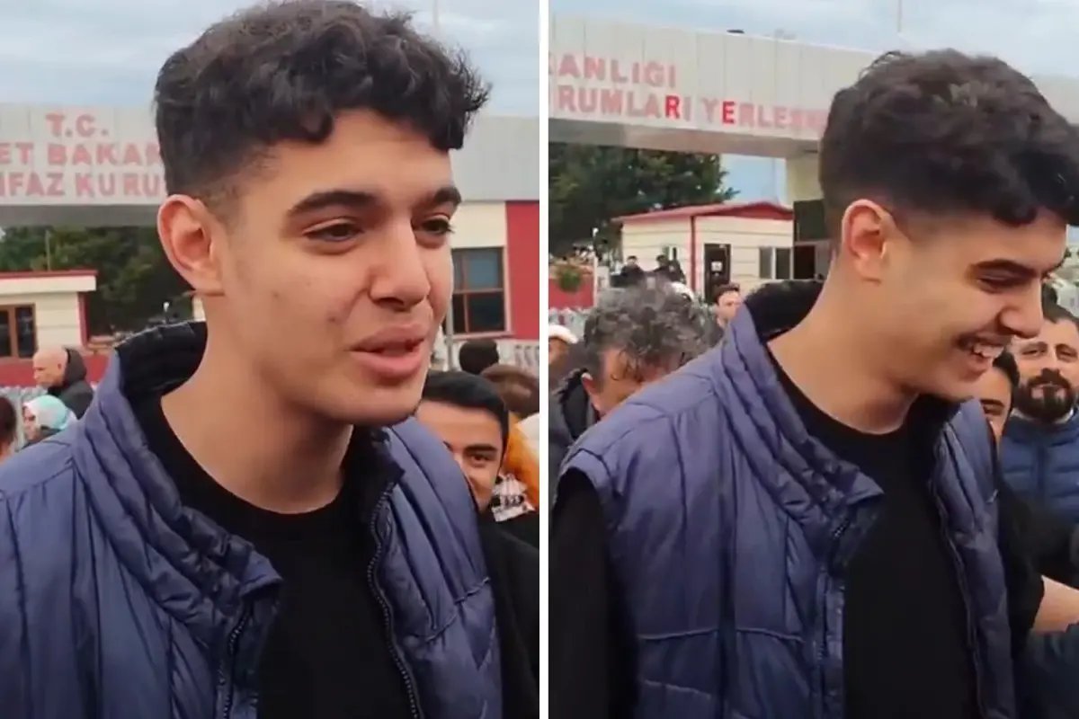 Tahliye edilen Berkay Gezgin'den ilk açıklama: Her şey çok güzel olacak