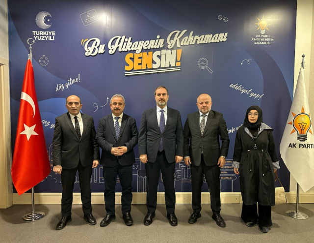 TÜBAF'tan AK Partili Elitaş'a ziyaret