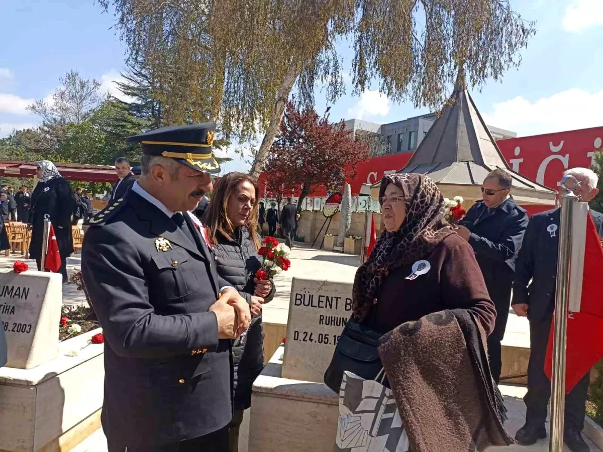 Türk Polis Teşkilatı'nın 180'inci yıl dönümünde şehitler anıldı