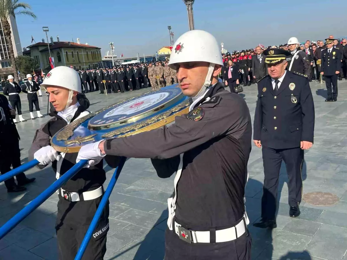 İzmir'de Türk Polis Teşkilatı'nın 180. Yılı Kutlandı