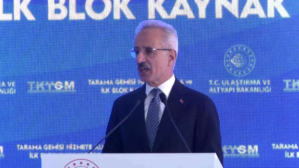 Ulaştırma ve Altyapı Bakanı Uraloğlu: 'Türkiye olarak ilk 10'daki lider denizci ülkeler arasında sancağımızı çok yakında dalgalandıracağız'