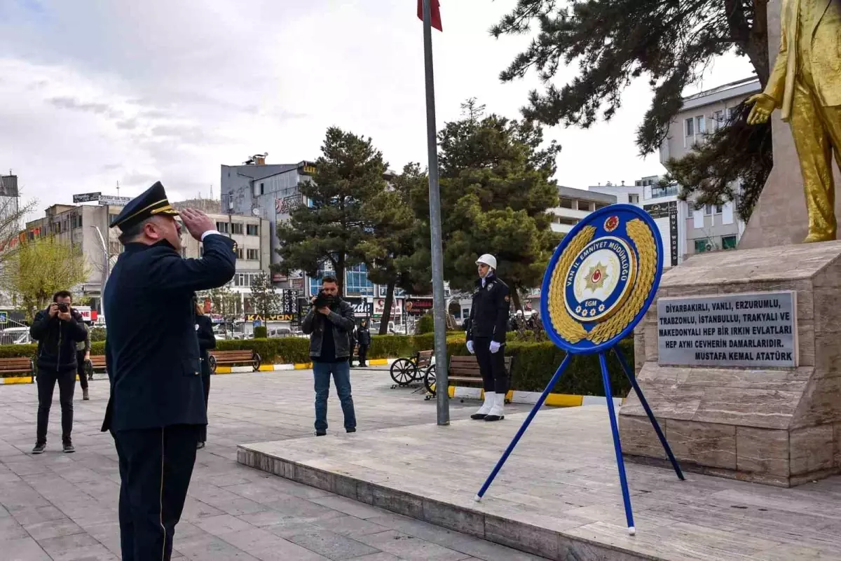 Van'da Türk Polis Teşkilatı 180. Yıldönümünü Kutladı