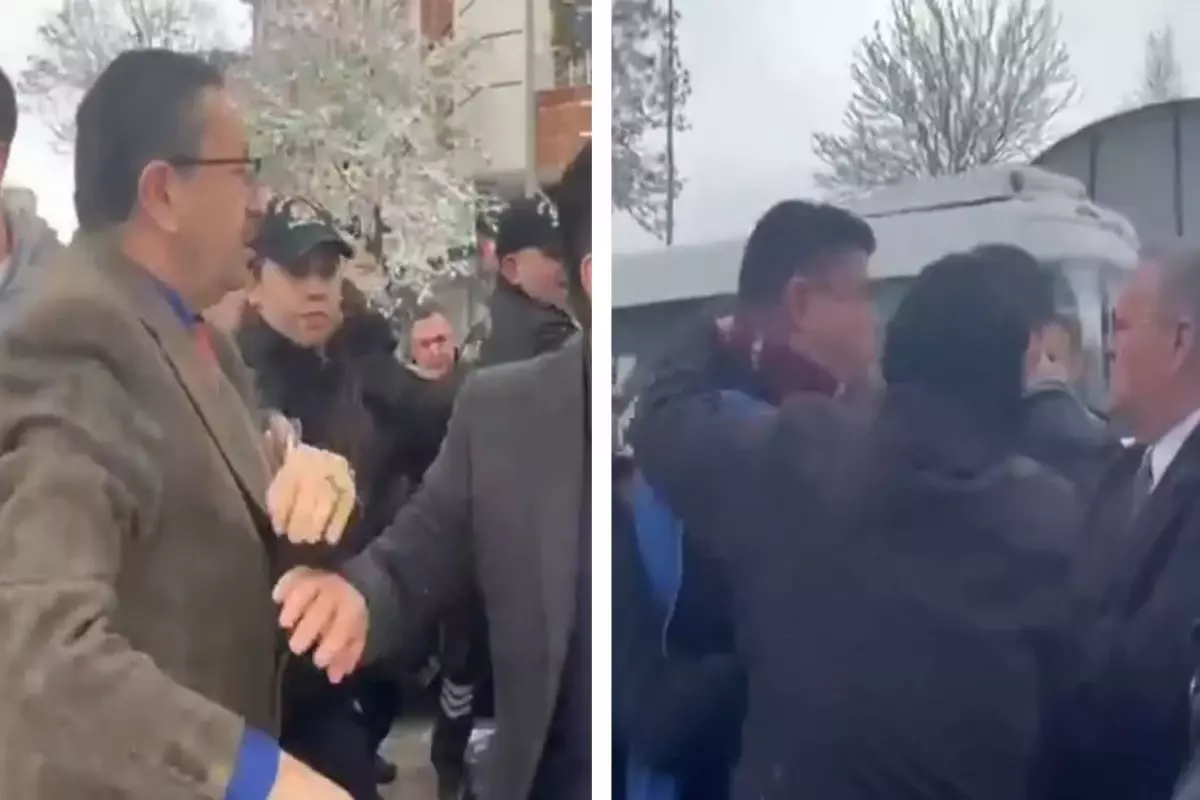Altındağ Belediye Başkanı Veysel Tiryaki'den sendika başkanına yumruk