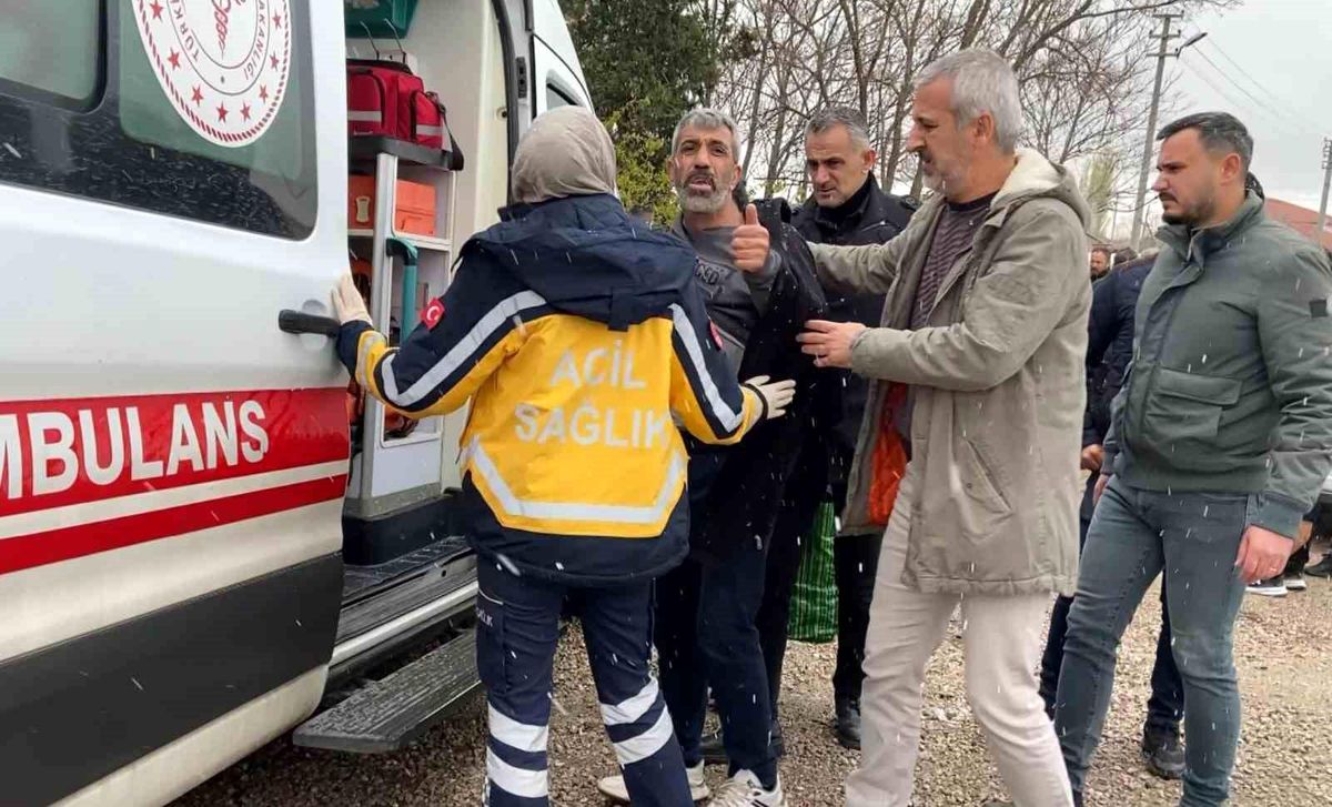 Aksaray'da Hırsızlık Şüphelisi Balkondan Atlarken Yaralandı