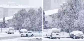 Başkent karlar altında