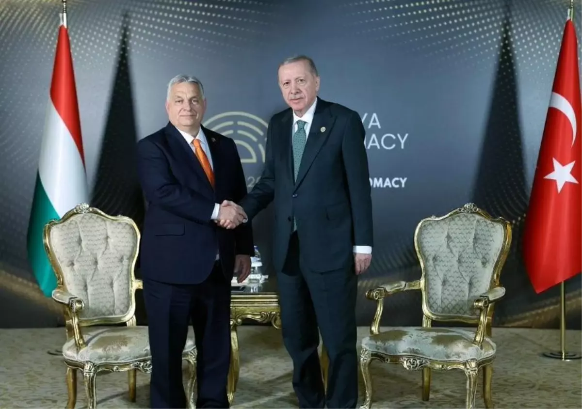 Cumhurbaşkanı Erdoğan, Macaristan Başbakanı Orban'ı kabul etti