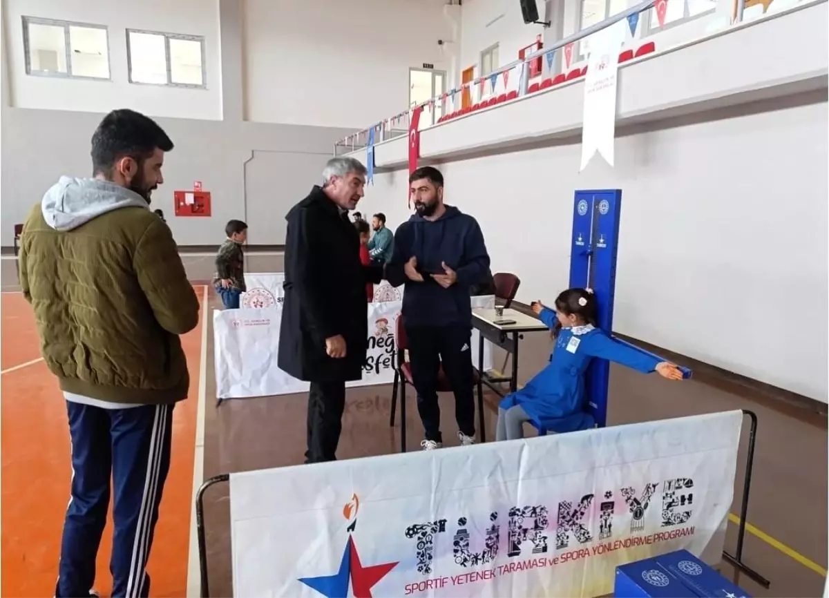 Diyadin'de Sportif Yetenek Taraması Devam Ediyor