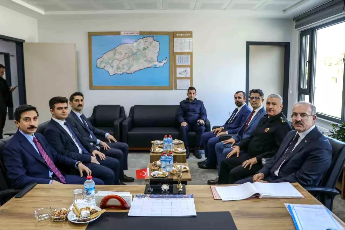 Gökçeada'da Asayiş ve Güvenlik Değerlendirme Toplantısı Yapıldı