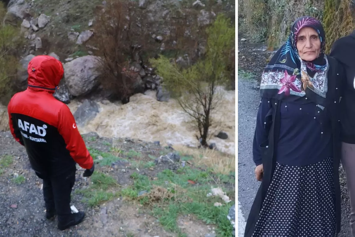 Kayıp kadın geçtiğimiz yıl eşinin hayatını kaybettiği bölgede aranıyor