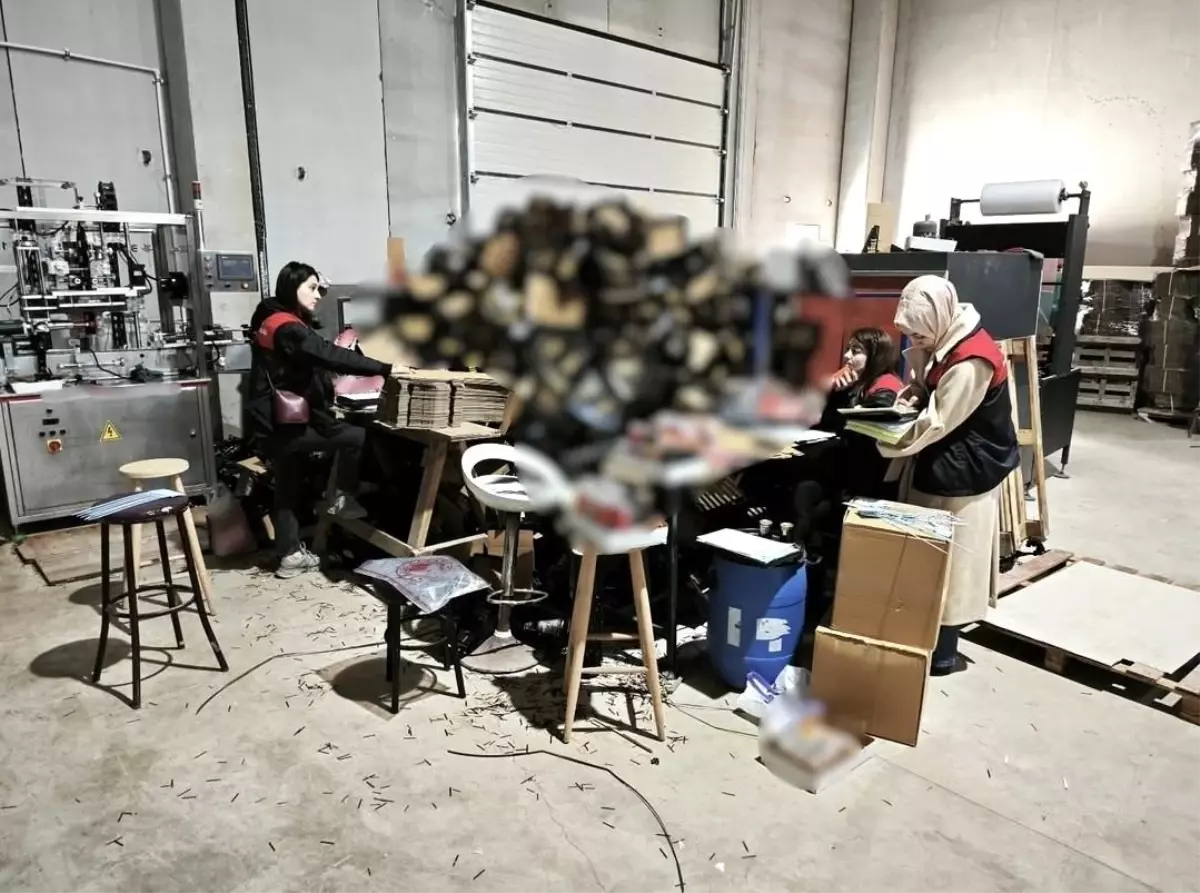 Kırklareli'nde Yasadışı Enerji İçeceği Üretimi Engellendi