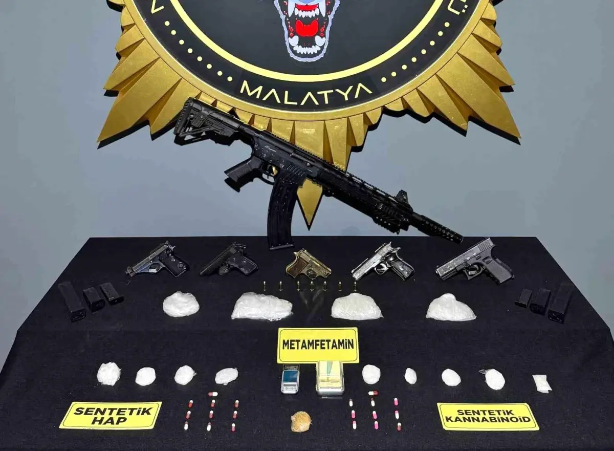 Malatya'da Uyuşturucu Operasyonu: 3 Zanlı Gözaltında, 2'si Tutuklandı