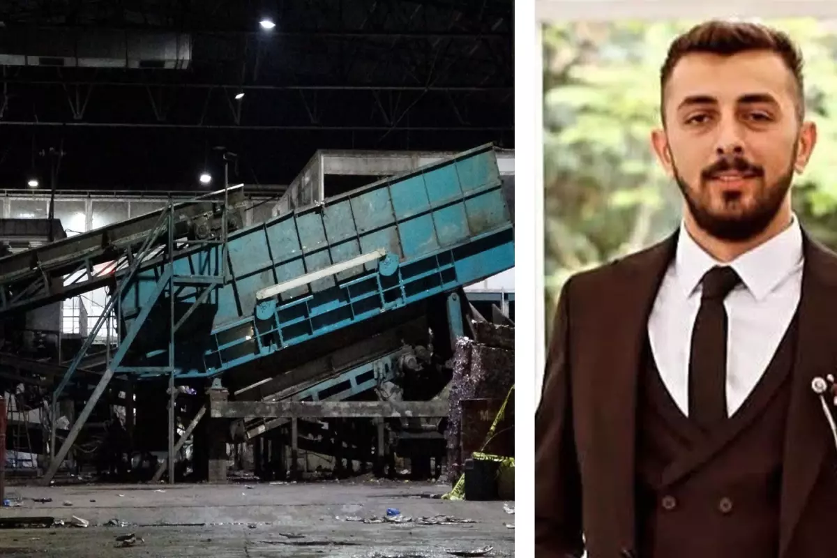 Ordu'da çöp ayrıştırma makinesine sıkışan genç hayatını kaybetti