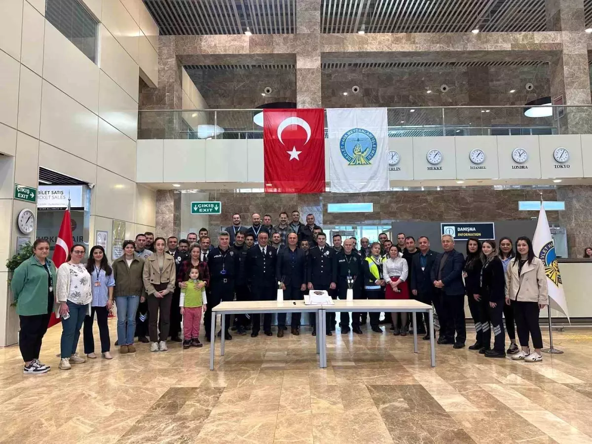 Sinop Havalimanı'nda Polis Teşkilatı'nın 180. Yılı Kutlandı