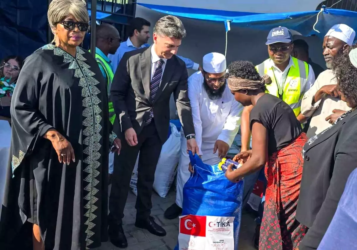 TİKA, Zambiya'da Sel Mağdurlarına Gıda Desteği Sağladı