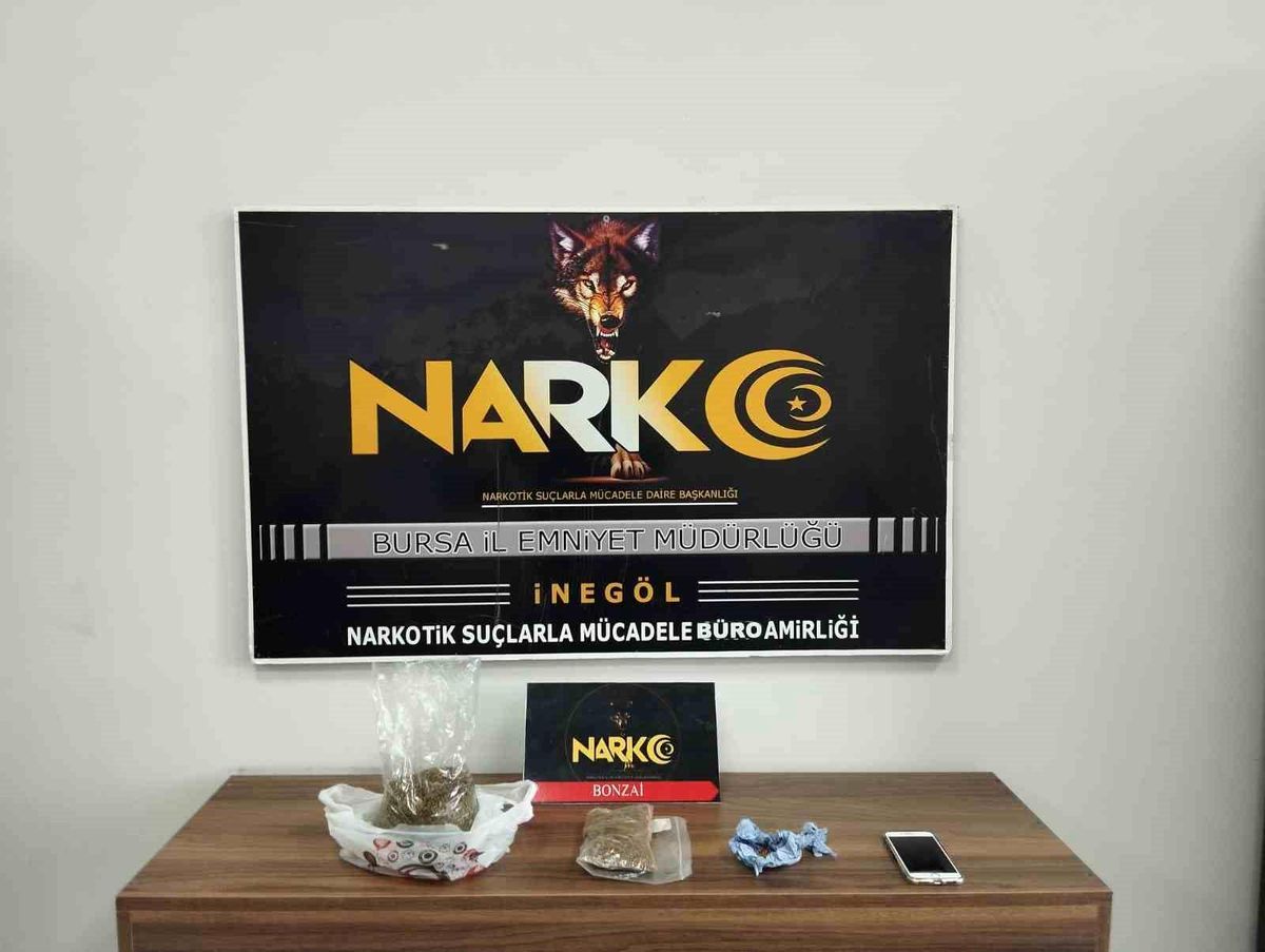Uyuşturucu Taciri İnegöl'de Yakalandı