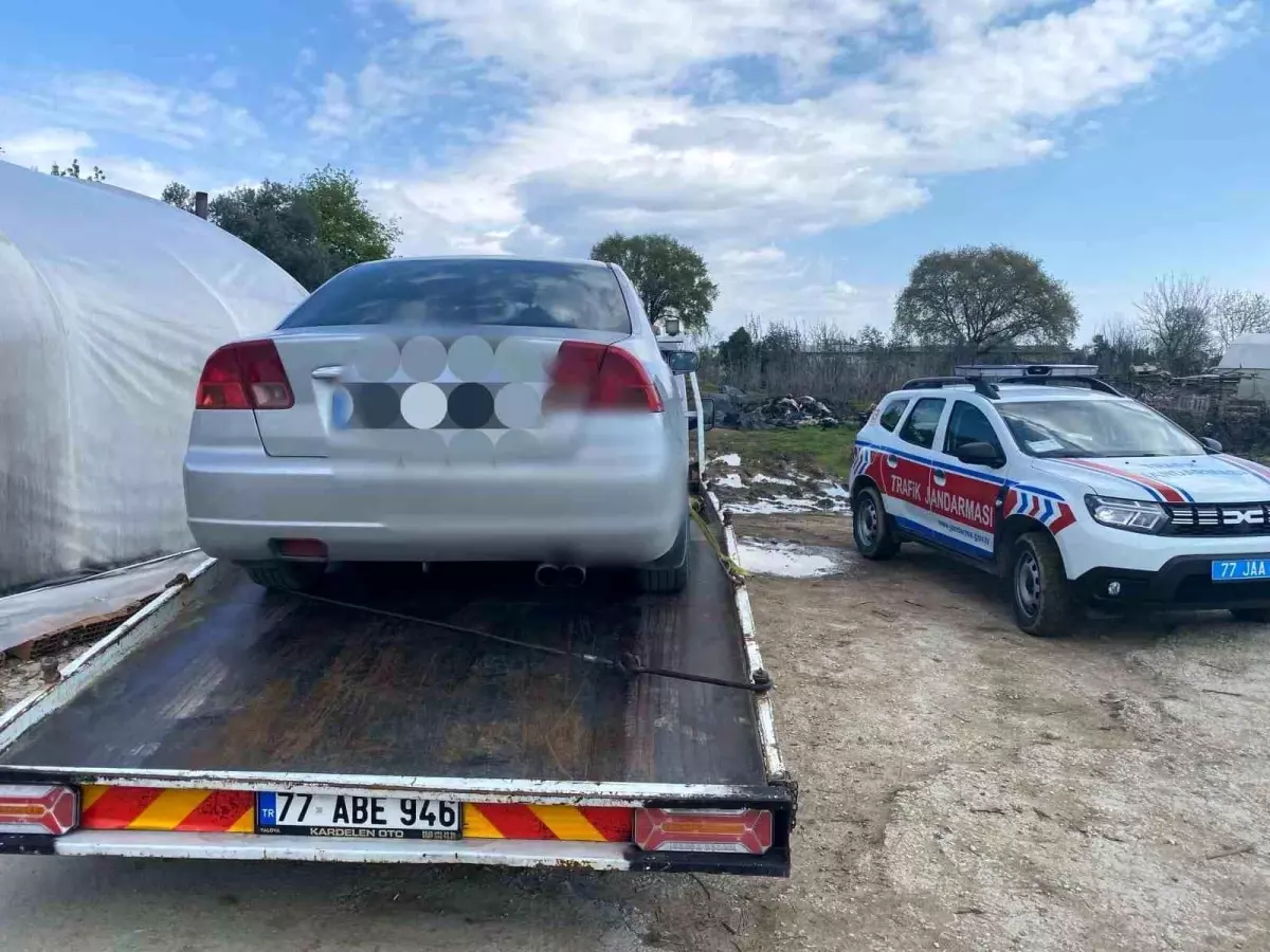 Alkollü Sürücü Drift Yaparken Yakalandı