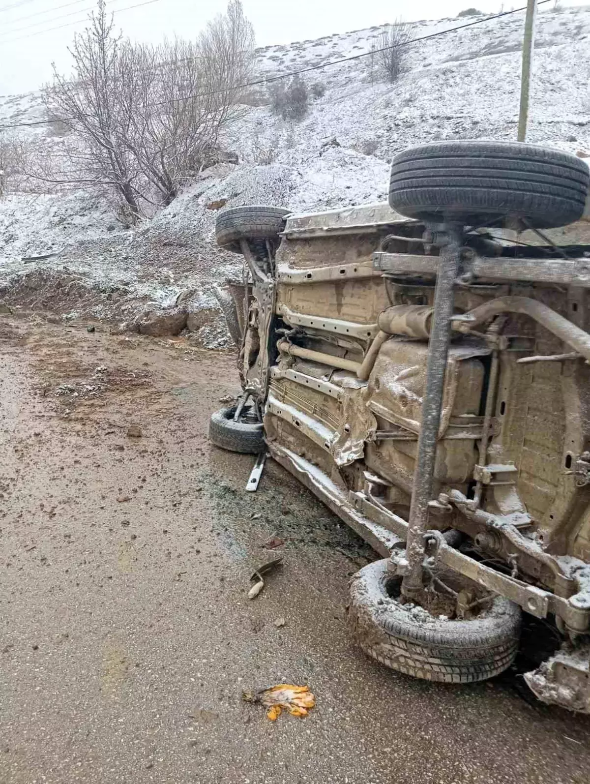 Yozgat'ta Trafik Kazası: İki Yaralı