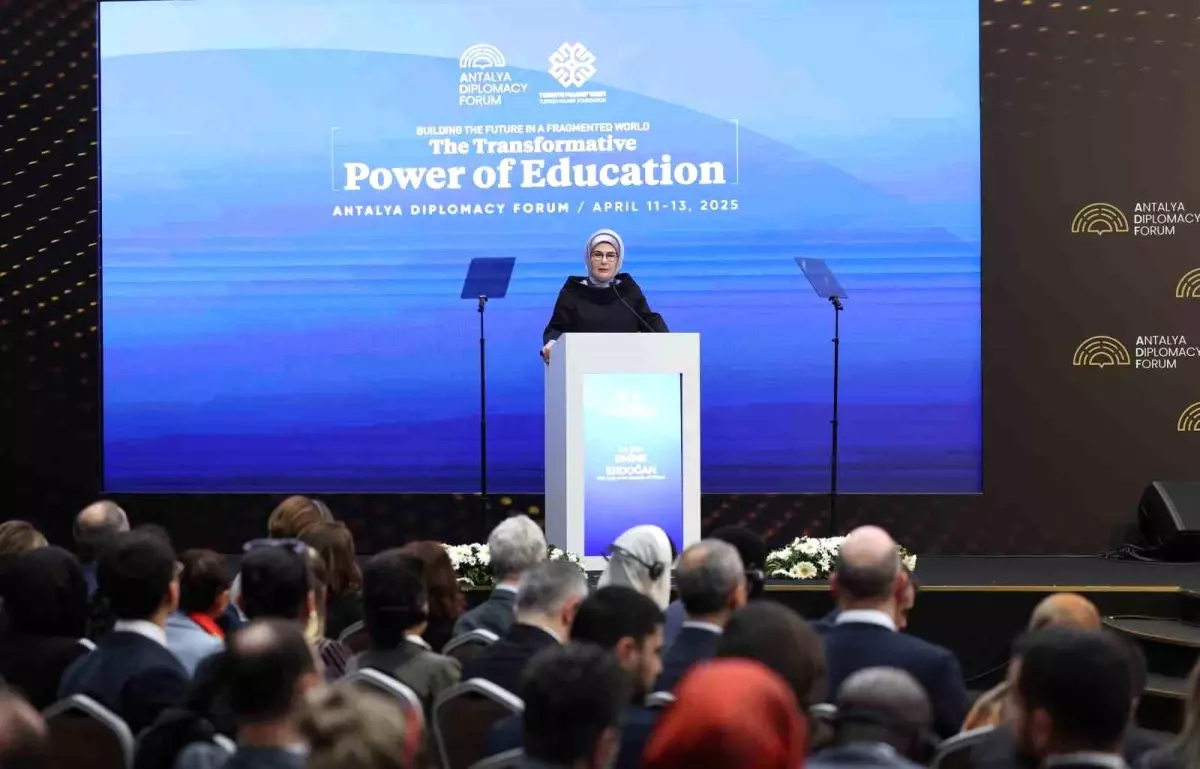 Antalya Diplomasi Forumu'nda kriz bölgelerinde eğitime erişim ele alındı