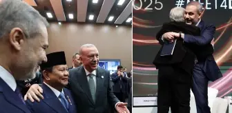 Antalya Diplomasi Forumu'ndan dikkat çeken kareler! Bakan Fidan görür görmez sarıldı