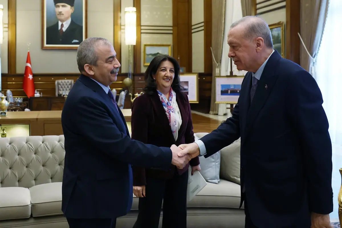 Görüşmede Erdoğan'dan 13 maddelik talepleri oldu mu? DEM Parti'den açıklama var