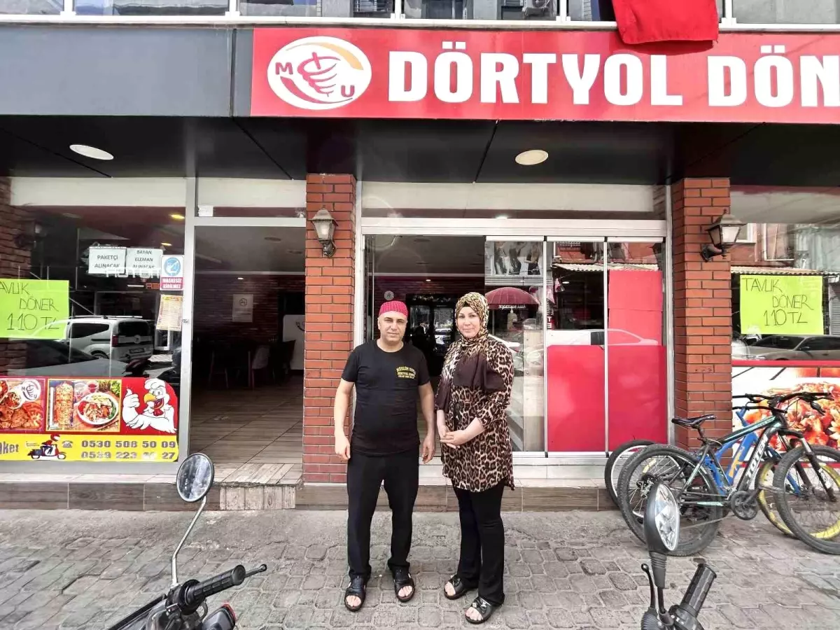 Dörtyol'da İyi Niyet Dolandırıcılığı: 440 TL'lik Döner Alıp Kayboldu