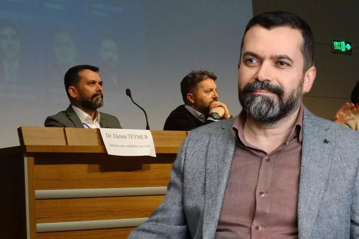 Dr. Ekrem Teymur'dan yapay zekanın habercilikte kullanımına ilişkin uyarılar