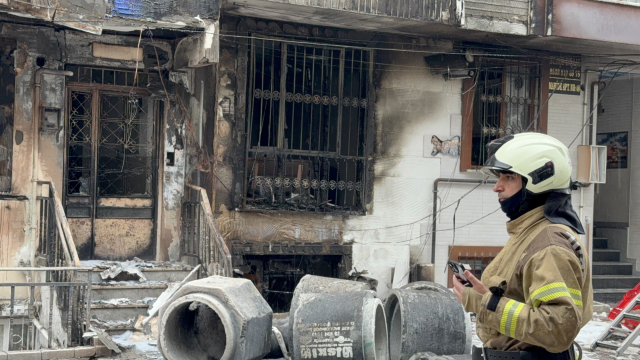 İSKİ çalışmasında doğal gaz patlaması, facianın eşiğinden dönüldü