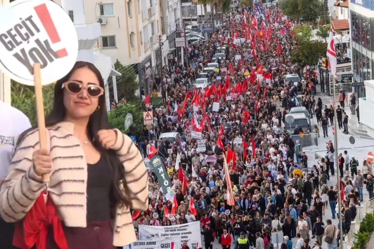 KKTC'de garip protesto! Başörtüsü özgürlüğü rahatsız etti